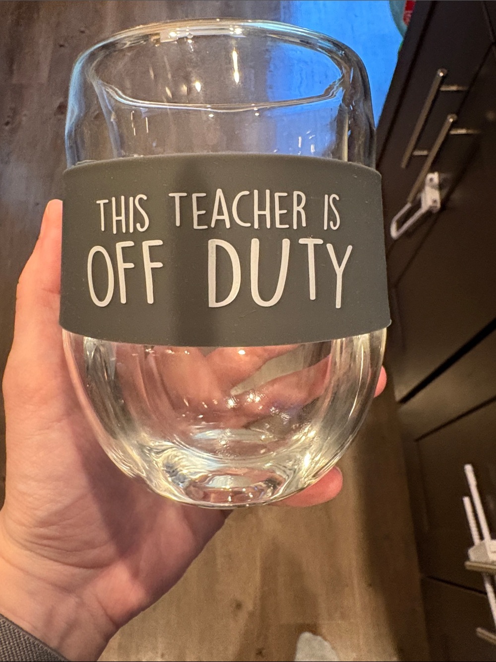 Teacher Wine Glass